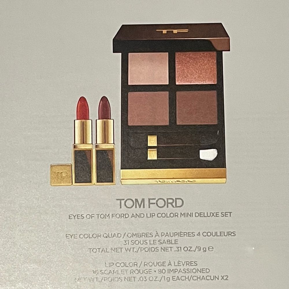 Tom Ford Eye Color Quad & Lip Color Mini Deluxe Set - Picture 3 of 5